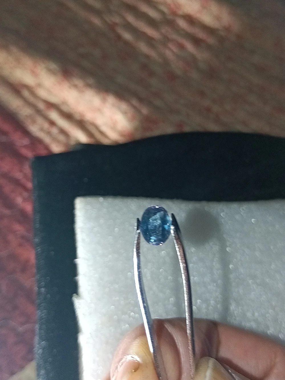 Beautiful Color Change 1.5ct Oval Alexandrite